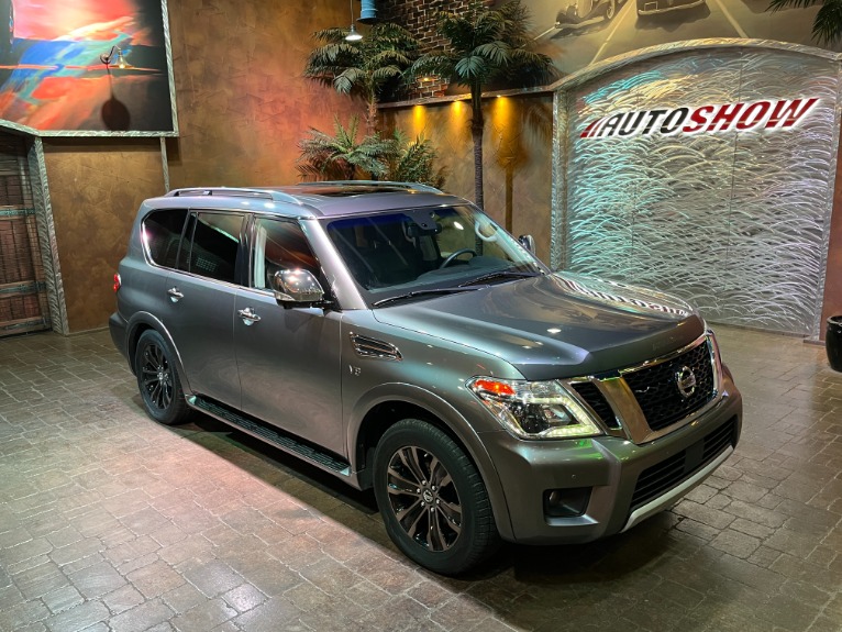 Used 2017 Nissan Armada Platinum AWD DVD x2 S.Roof Nav 160k