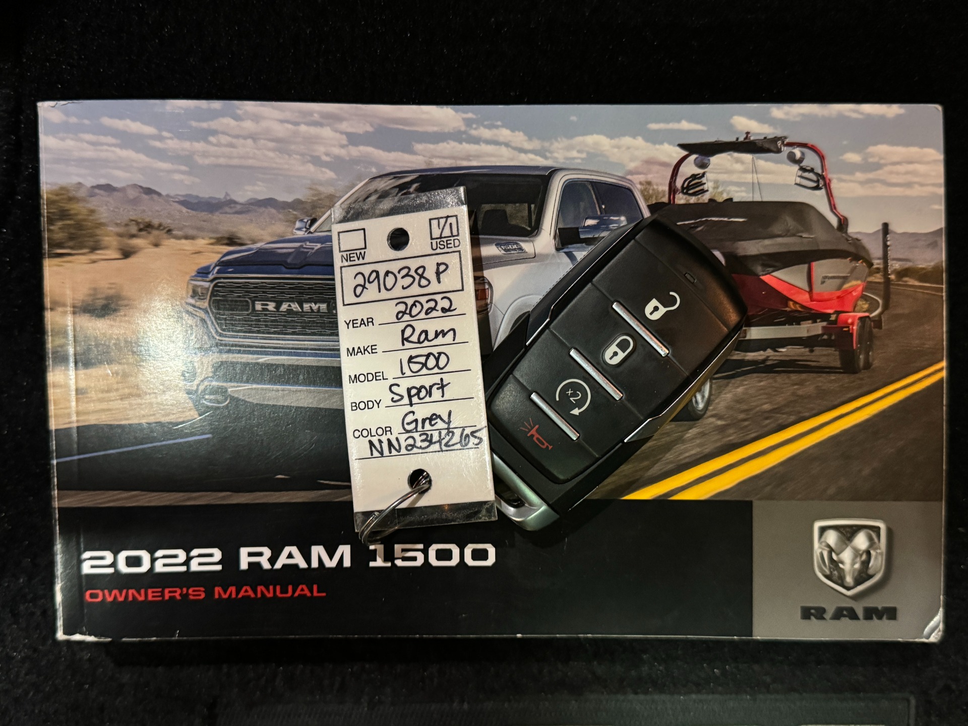 used 2022 Ram 1500 car, priced at $47,799