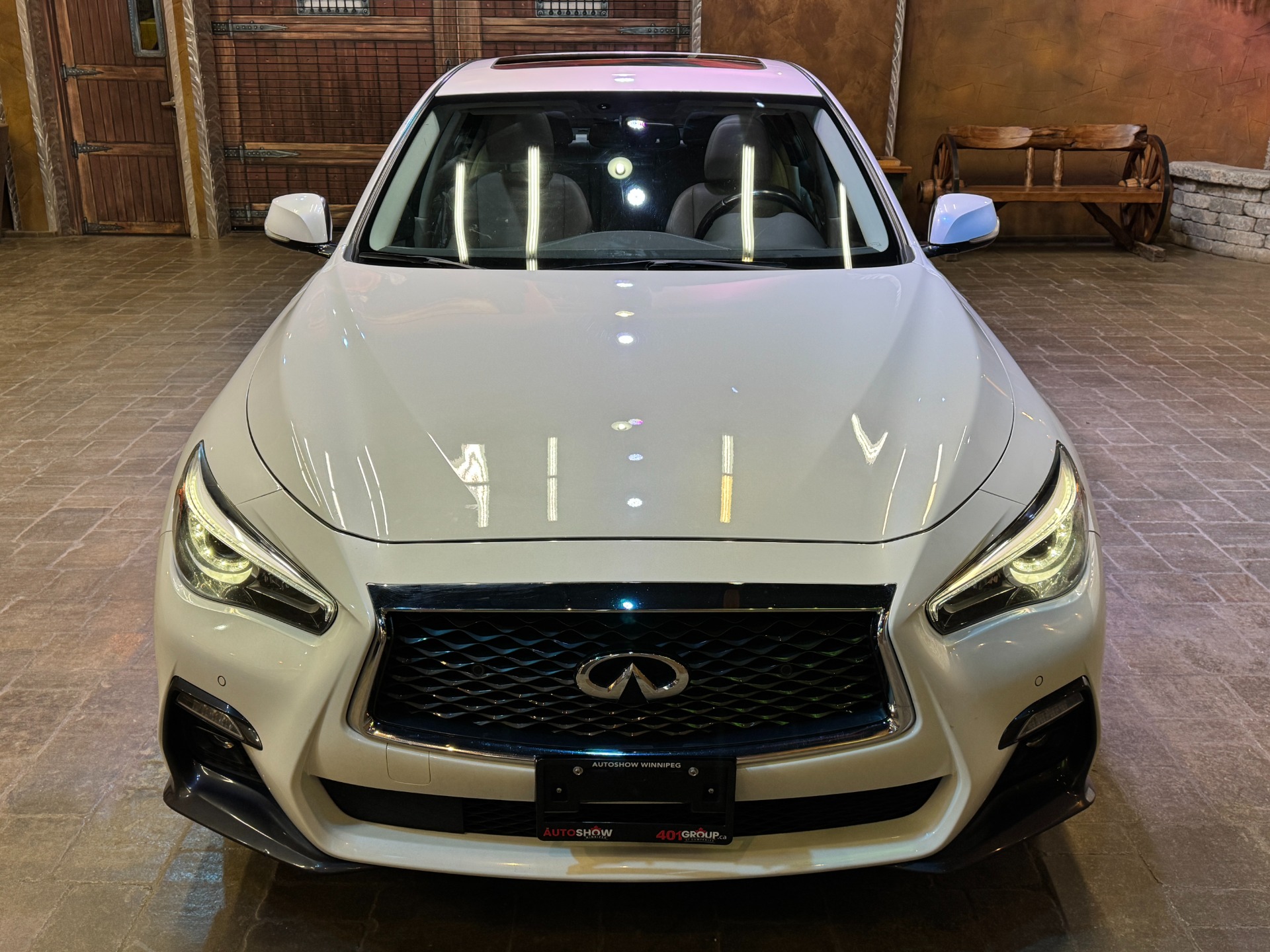 used 2018 INFINITI Q50 car, priced at $27,689