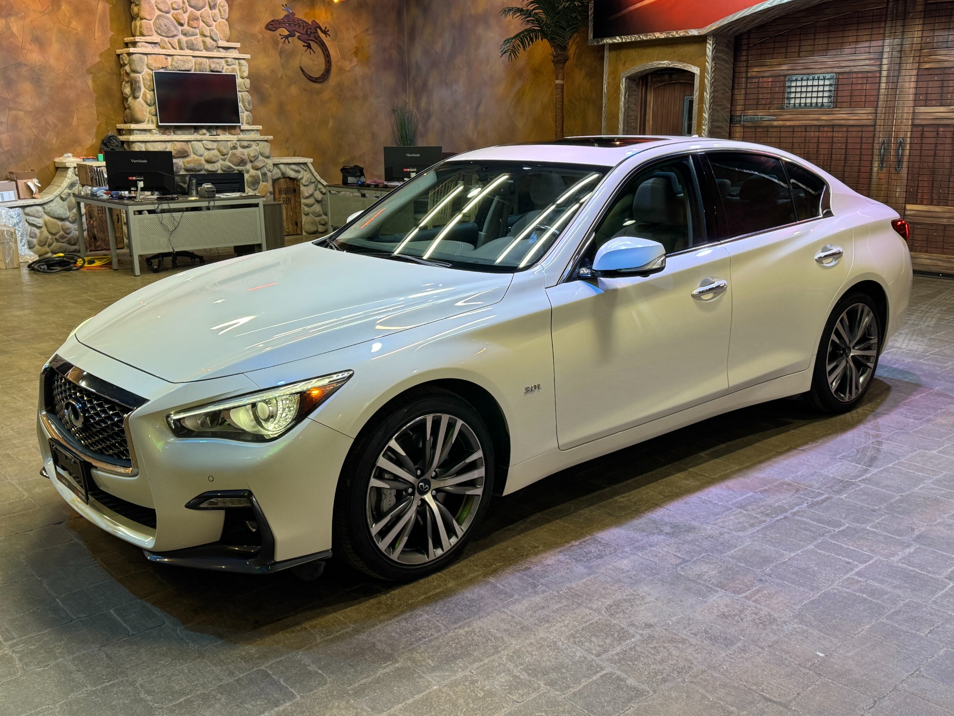 used 2018 INFINITI Q50 car, priced at $27,689