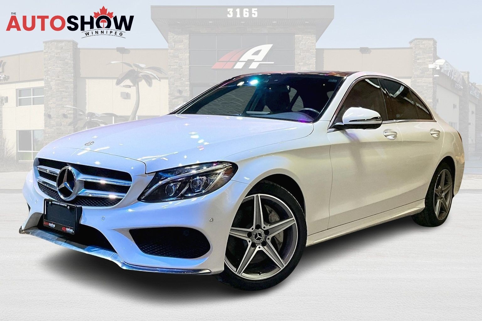 used 2018 Mercedes-Benz C-Class car, priced at $32,888