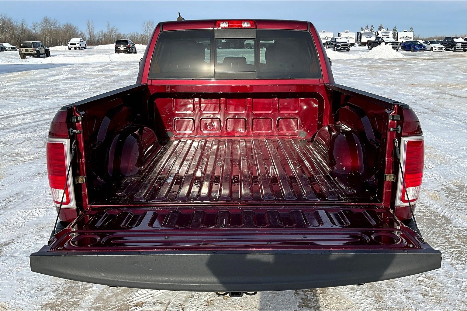 used 2018 Ram 1500 car, priced at $36,999